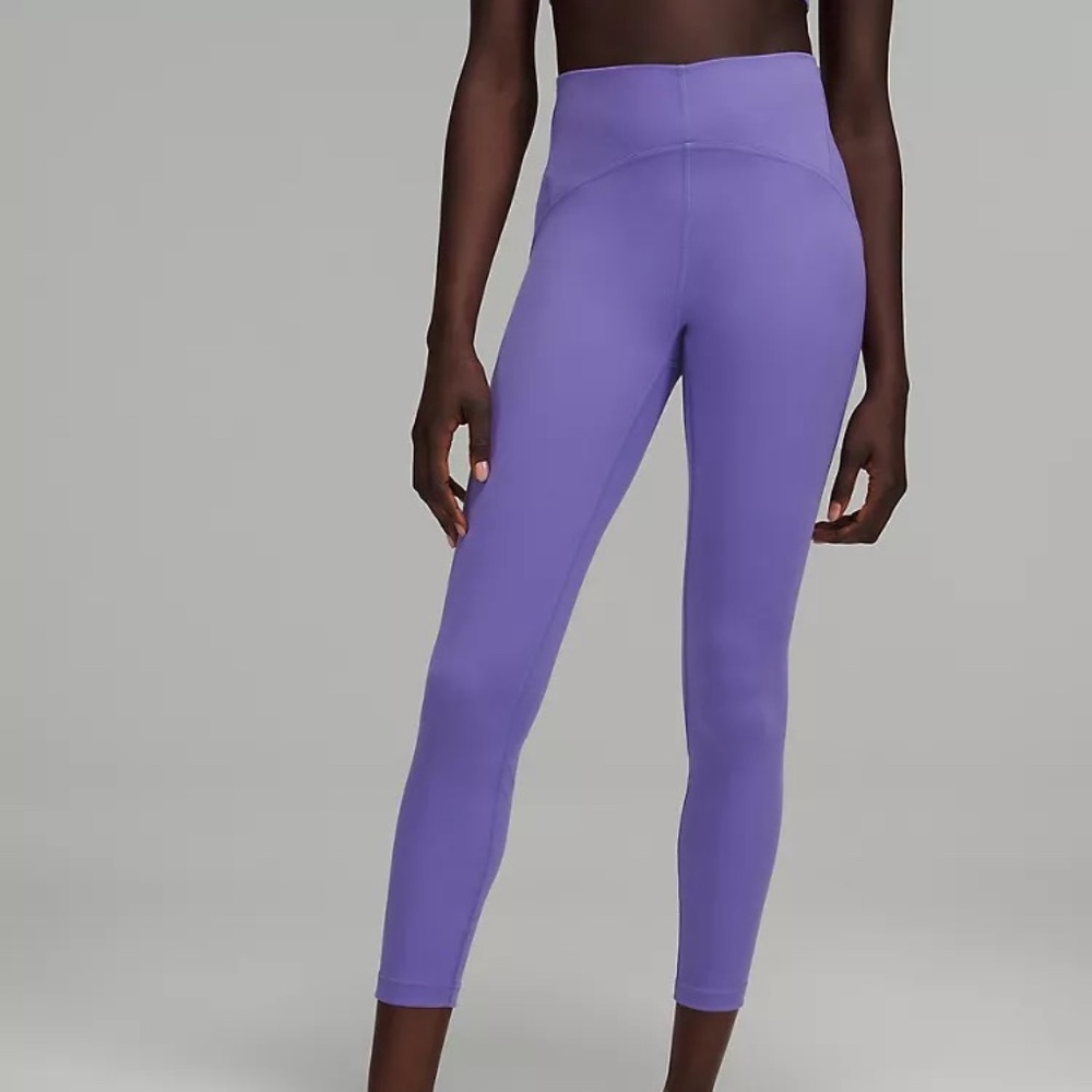 Lululemon Instill High Rise Tight in Charged Indigo 25"- Sz 6